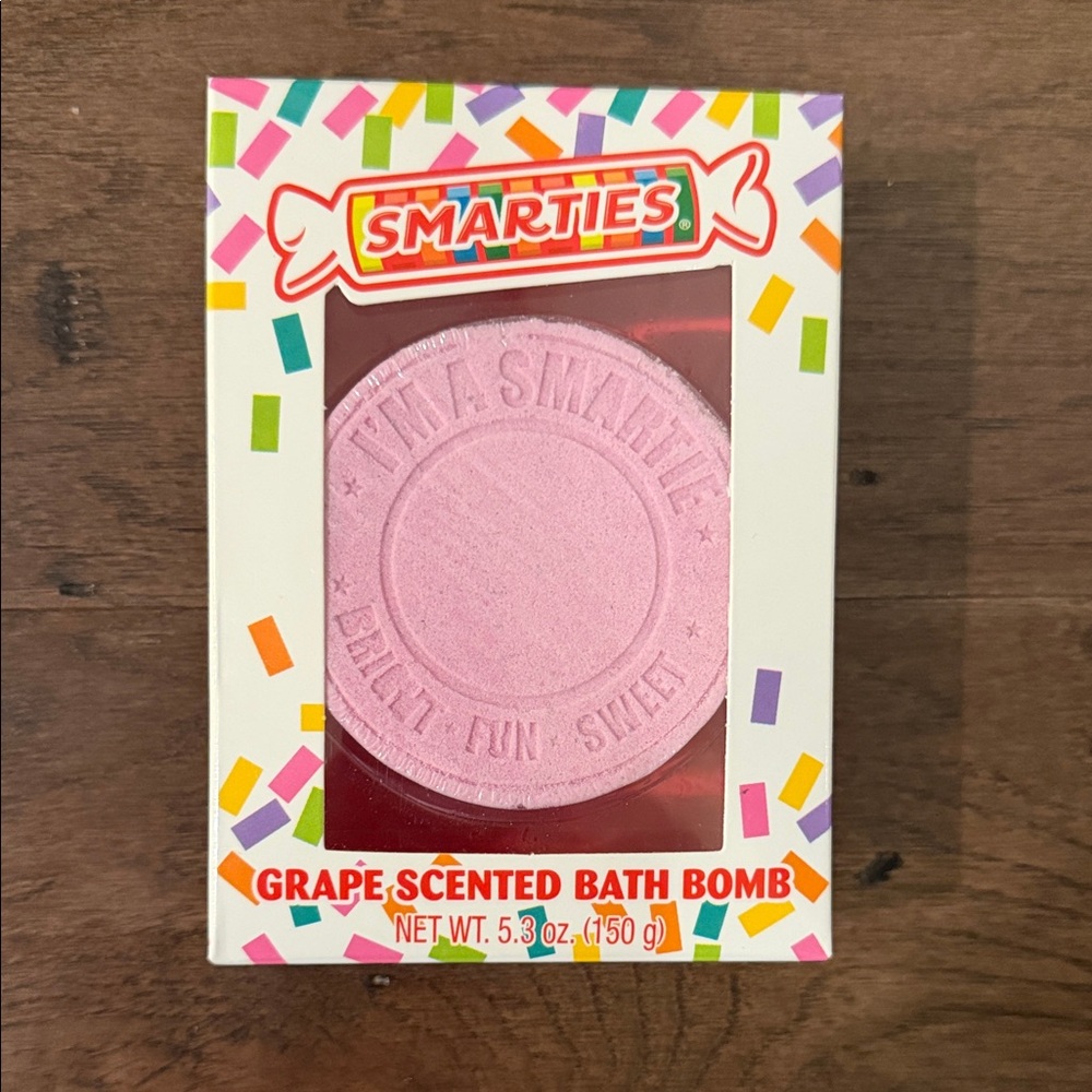 Smarties Grape 🍇 Pink Purple Bath Bomb